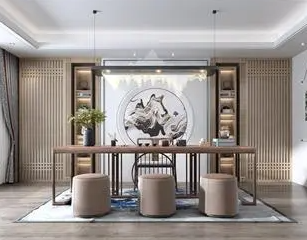 长沙新中式风格茶室如何规划设计